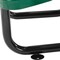 Global Industrial Round Picnic Table, Green, Perforated Metal, 46 in L, 29-1/2 in H Overall 262078GN - alternate 8